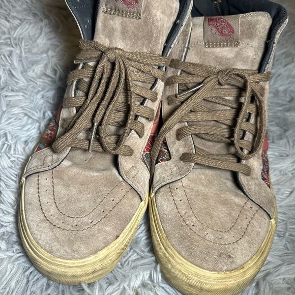 *Rare* Vans Sk8 Hi Top Paisley Print - Picture 7 of 10